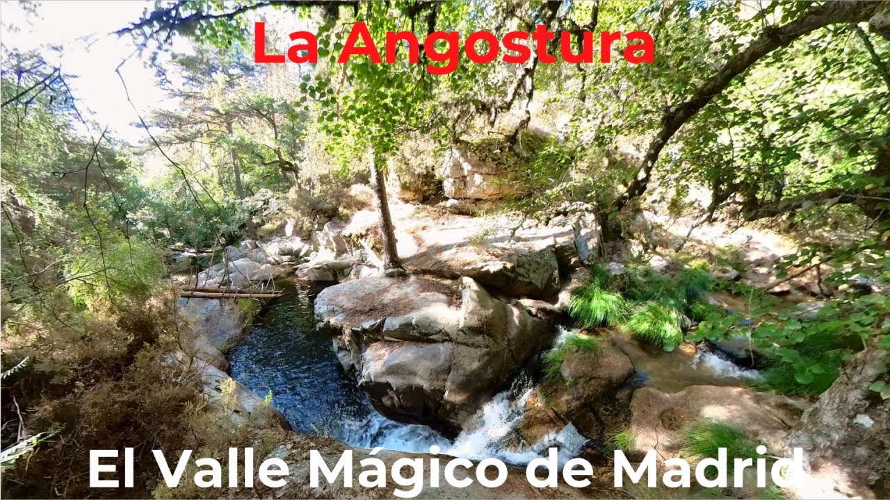 Río de la Angostura, la maravilla del agua de  Madrid