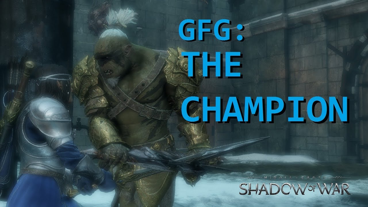 100% Ancient Warchief: The Champion Mission [GFG] | Shadow of War