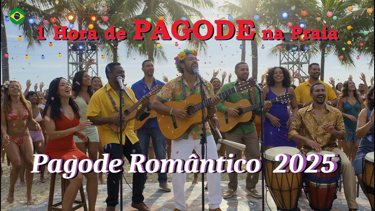 1 Hora de PAGODE 90 na Praia - Pagode Romântico 💛 2025