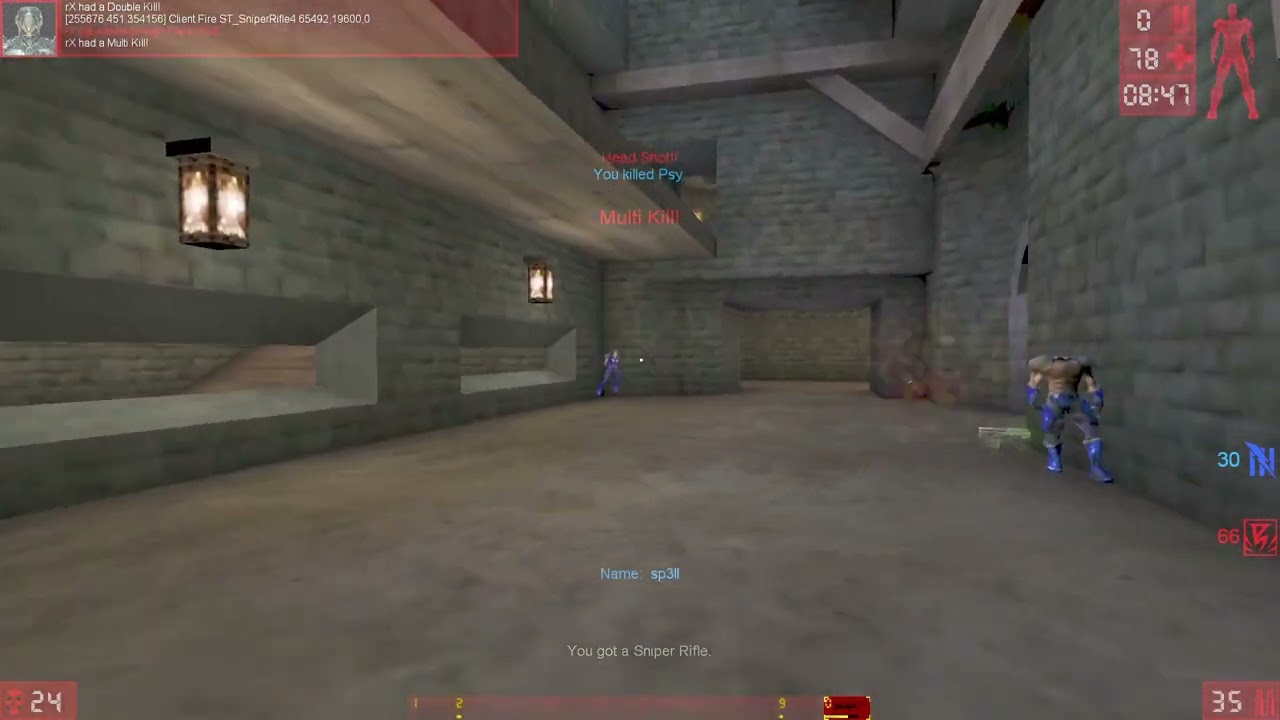 TDM PUG #ut99 DM-Agony 3v3 - Monster Kill