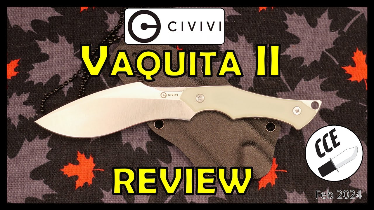 Review of the Civivi VAQUITA II - Is this a Fantasy Knife or an Actual User??
