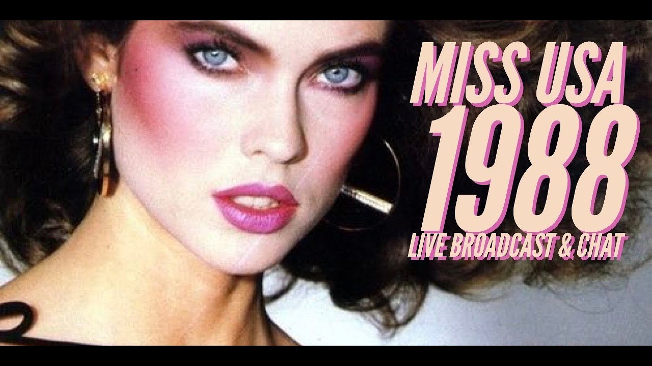 Miss USA 1988 Live Retro-Broadcast & Pageant Chat