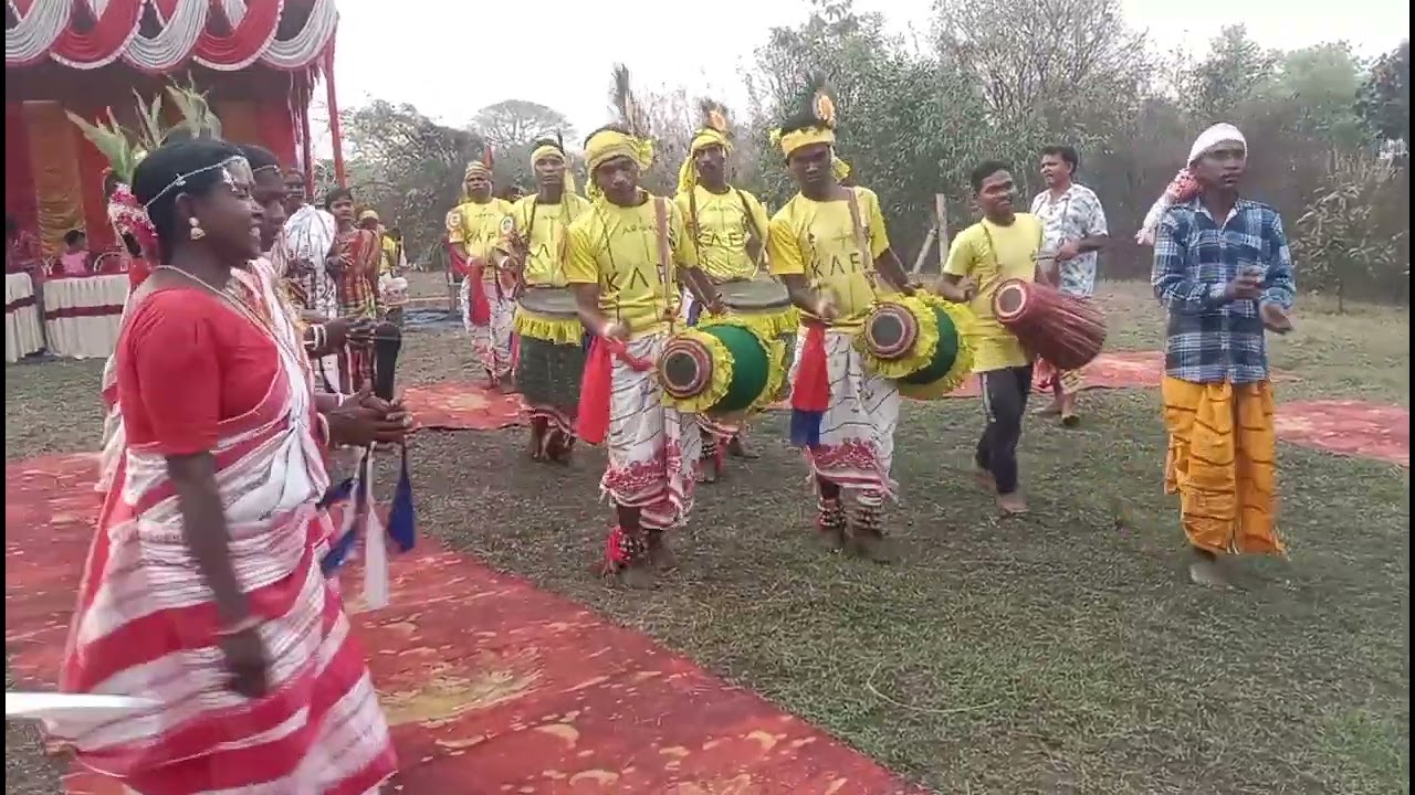সাঁওতালি আদিবাসীনাচআমাদের সংস্কৃতি ওগর্ব #SantaliDance #AdivasiDance #VillageCulture #IndianCulture 