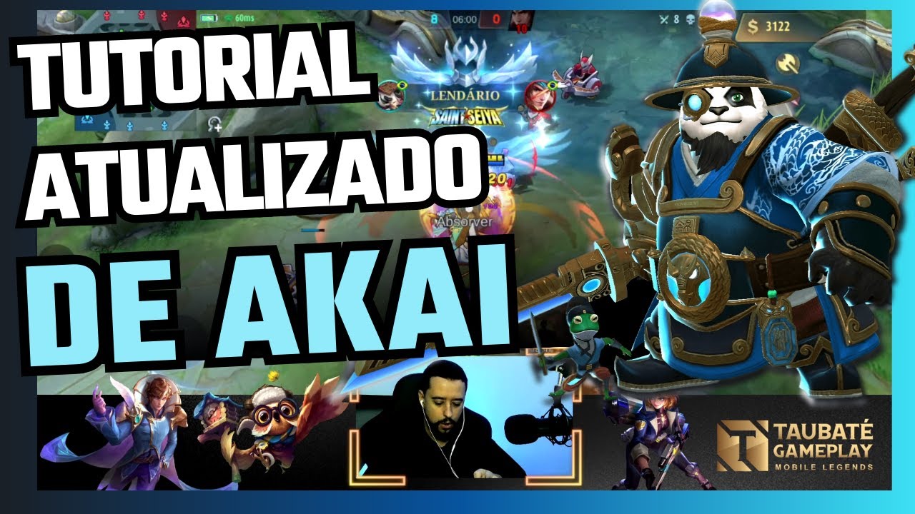 AKAI MOBILE LEGENDS - DICAS E TRUQUES | BUILD E EMBLEMA