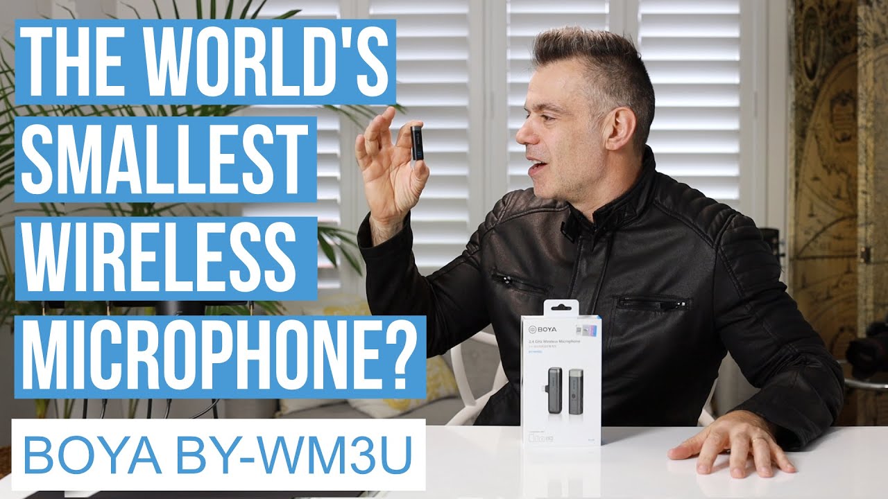 Could this be the world's smallest wireless microphone?