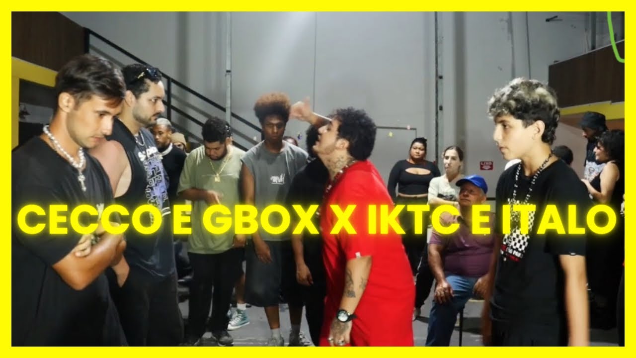 CECCO E GBOX X IKTC E ITALO / 2ª FASE / 38ª EDIÇÃO (DUPLAS ESCOLHIDAS) / BATALHA DA EXQUE