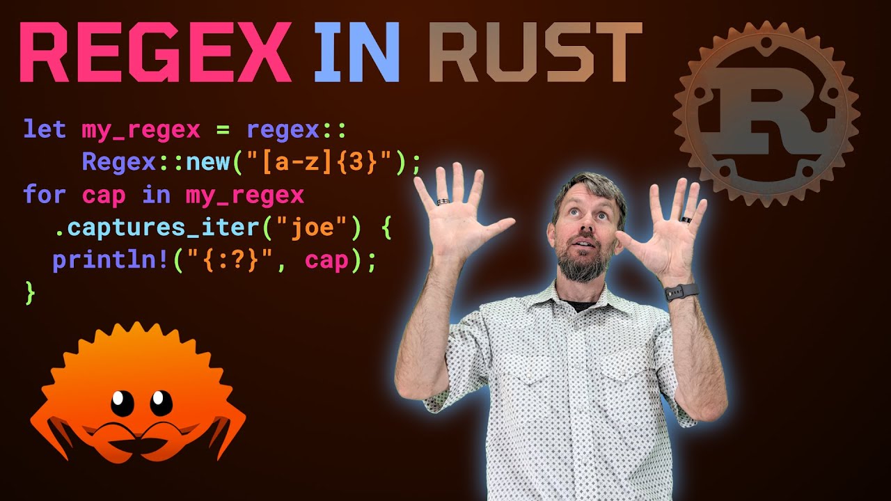 Beginner's Guide to Regular Expressions in Rust 🦀 Rust Programming Tutorial for Developers