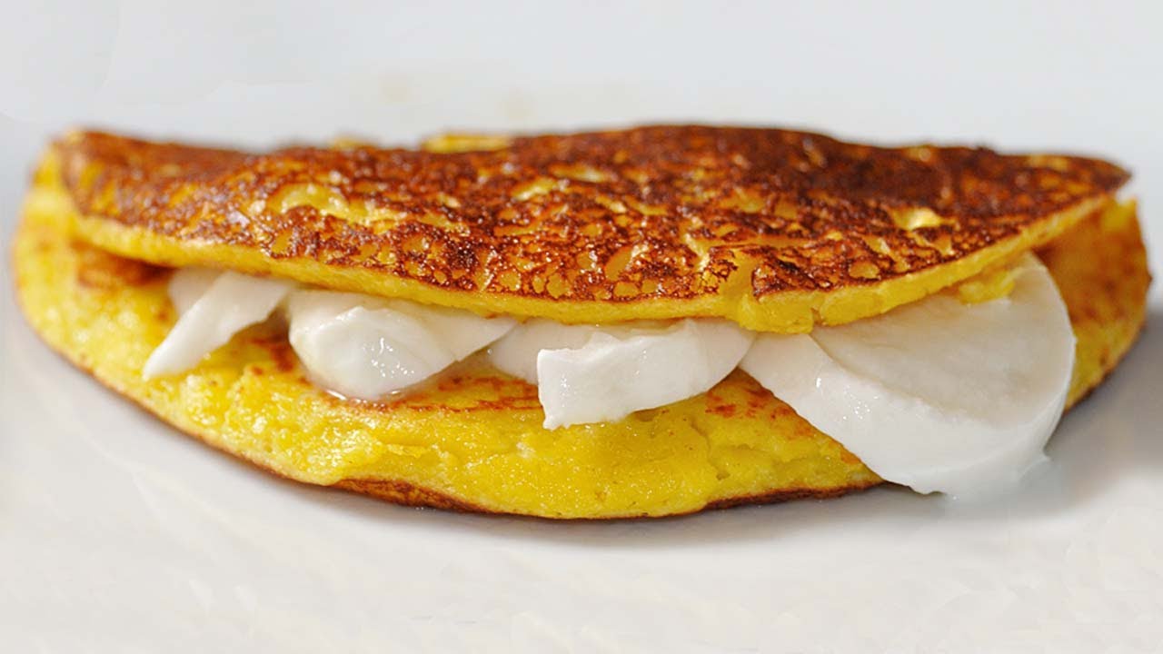 🔥¡La MEJOR Cachapa Venezolana Casera! 🌽🤤 Receta Fácil que te Dejará Sin Palabras ✨#recetasvirales