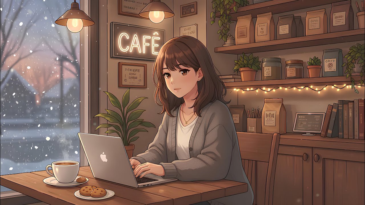 Lo-Fi Café Vol.3 ☕ | Cozy Chill LoFi Beats to Study, Work & Relax | 2H🎧