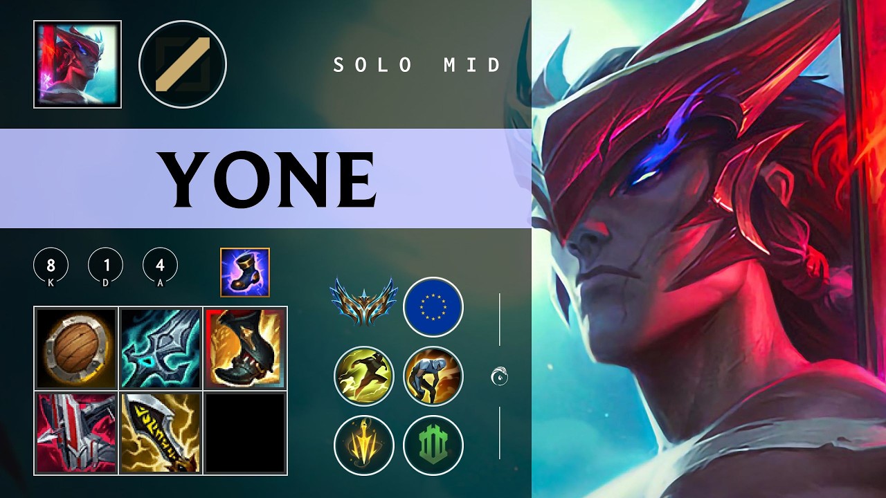 Yone Mid vs Galio - EUW Challenger Patch 26.04