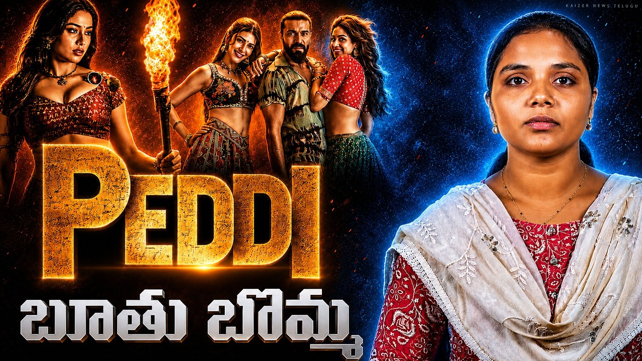 Peddi Movie Janhvi Kapoor Controversy | Hero Ram Charan | TFI | Kaizer News Telugu