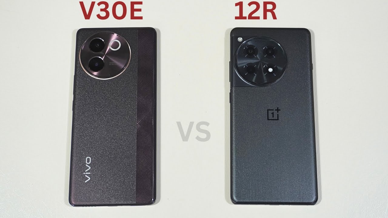 Vivo V30E vs OnePlus 12R Speed Test and Camera Comparison