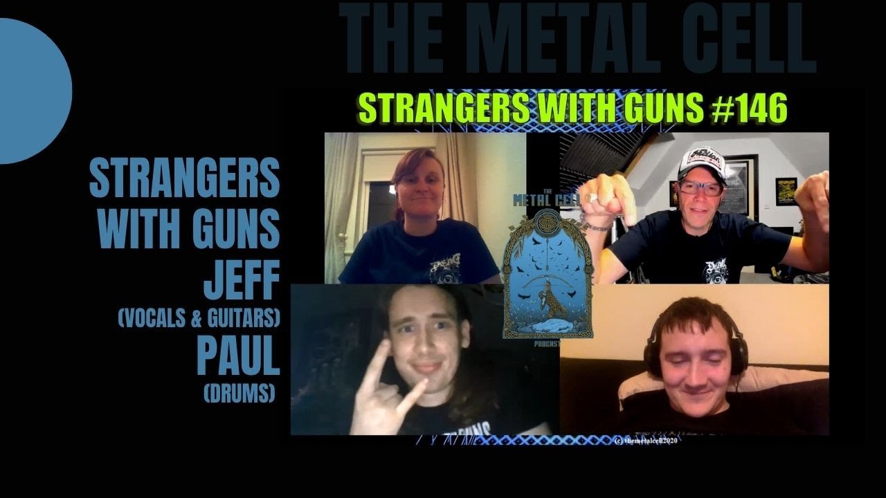 Strangers With Guns: Jeff(Vox&Guitar) & Paul(Drums) chat about their new double EP and gig stories!