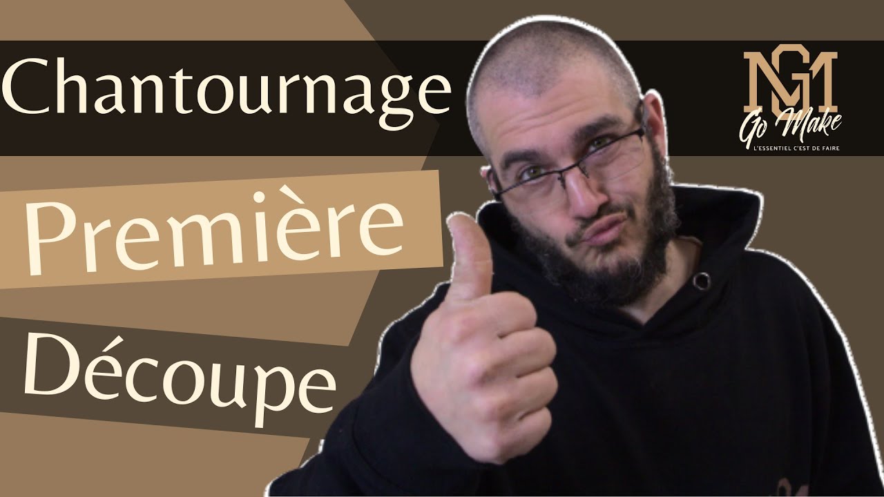 Chantournage Du bois : Première découpe