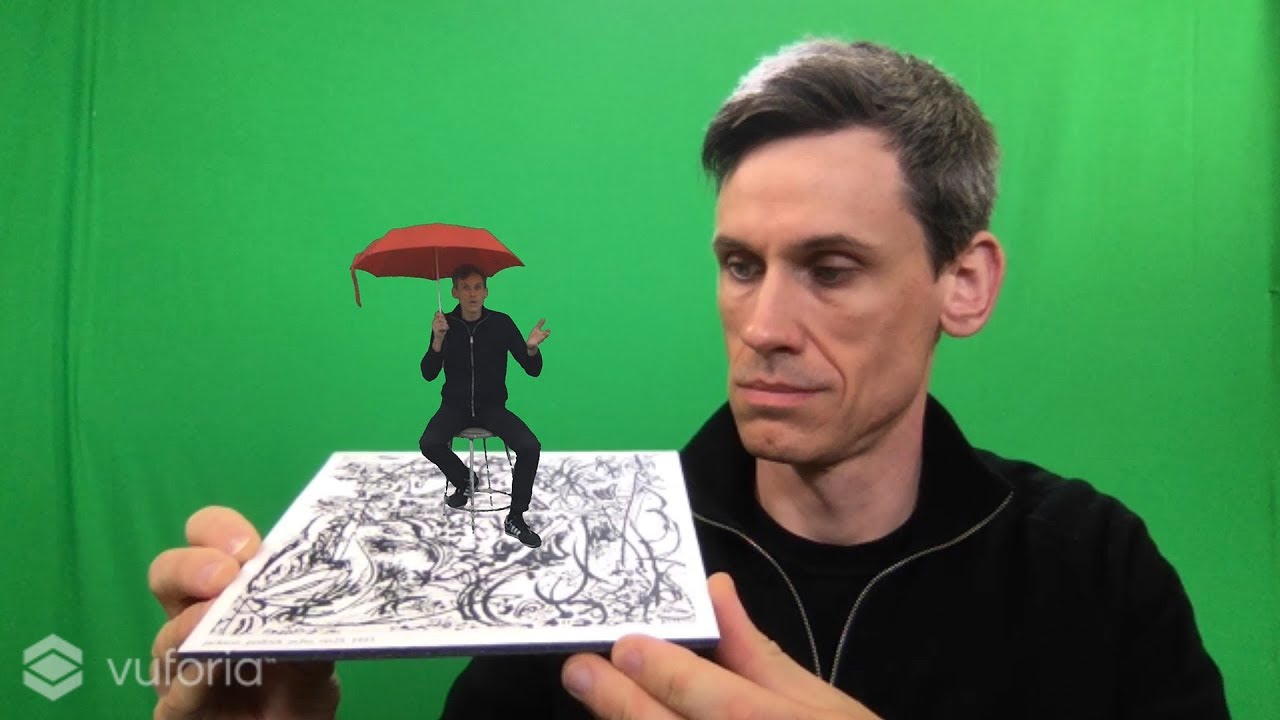 AR Video with alpha channel: Premiere CC 2017, Unity3D 2017.3, Vuforia 7