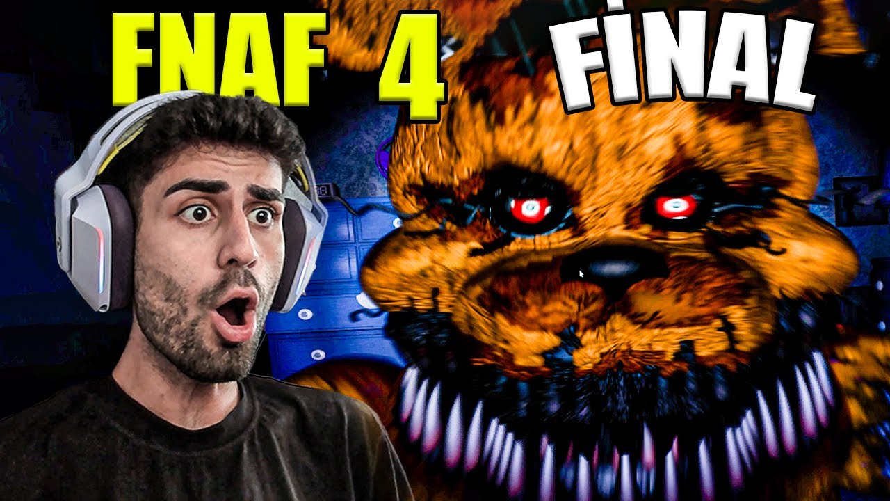 FNAF 4 FİNAL. (Bunu da bitirmezsin be adam ;)