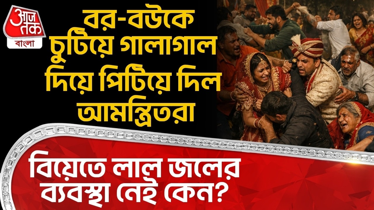 বিয়েতে লাল জলের ব্যবস্থা নেই কেন? বর-বউকে চুটিয়ে গালাগাল দিয়ে পিটিয়ে দিল আমন্ত্রিতরা| Madhya Pradesh