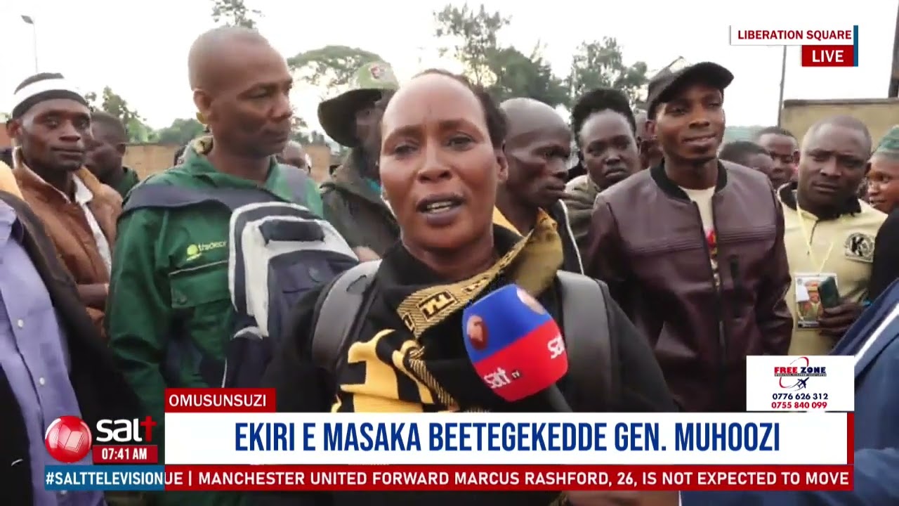 Nnamungi w'omuntu akedde kweyiwa ku Liberation Square okwaniriza Gen Muhoozi e Masaka | Omusunsuzi