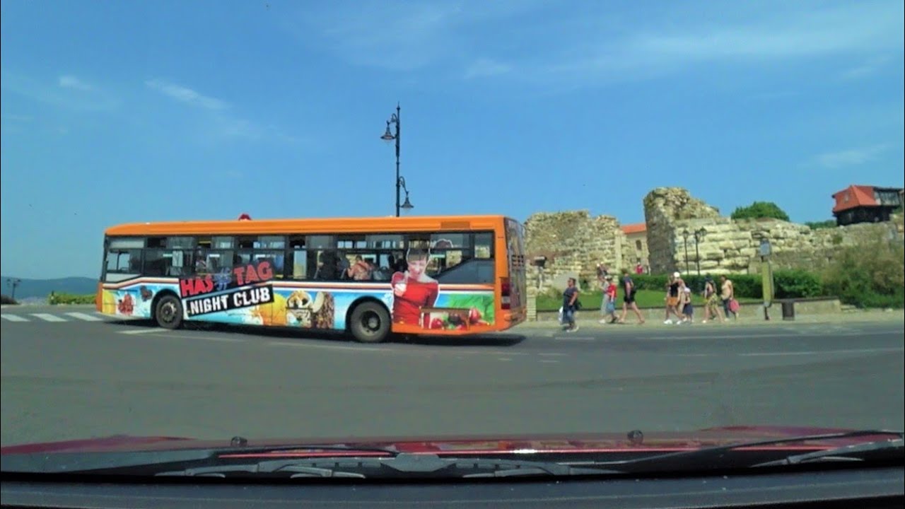 From Sunny Beach to Nessebar Drive 2022 Bulgaria - Солнечный берег Болгария - Sonnenstrand Bulgarien