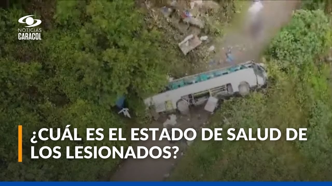 Identidad de las víctimas de accidente de bus en vía Pasto – Rumichaca