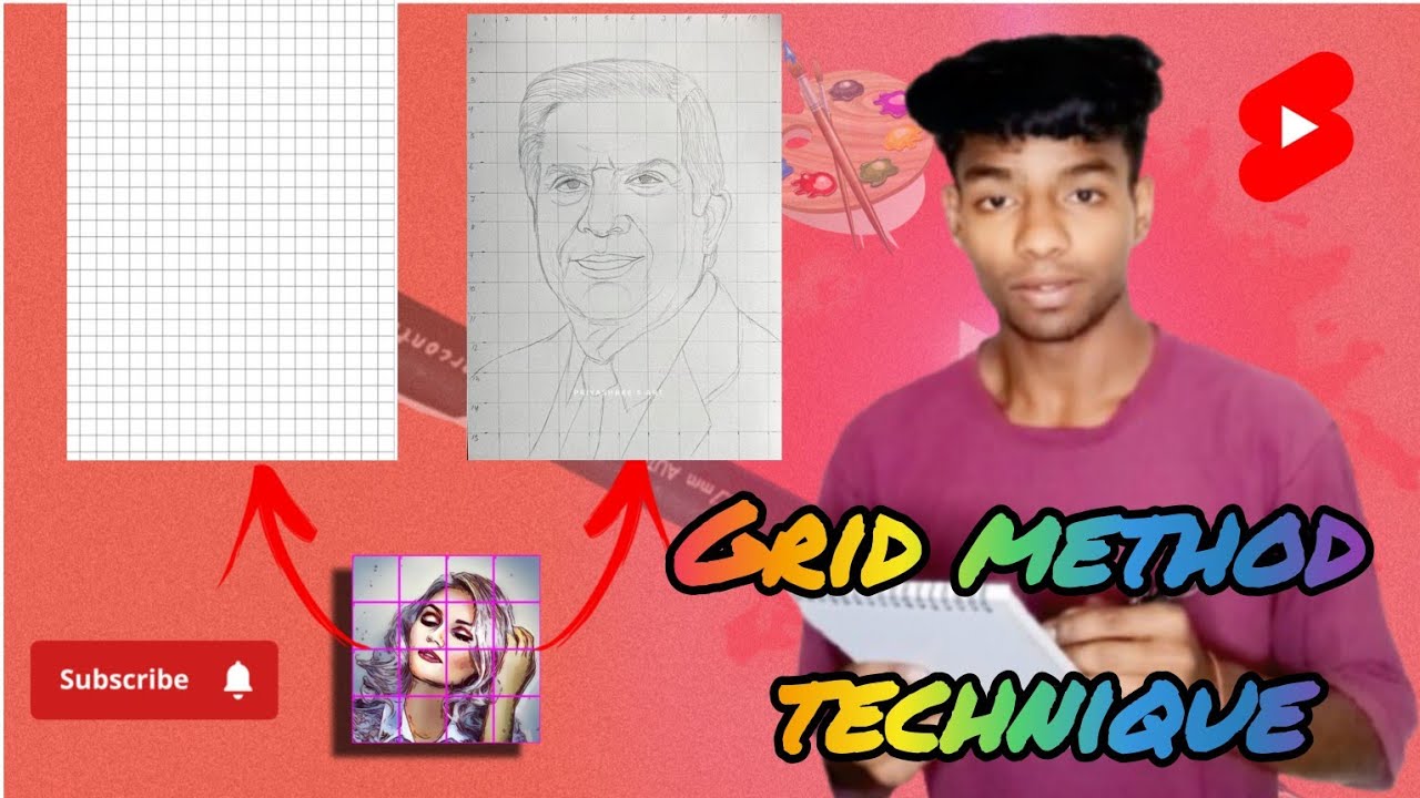 Face ke features galat ho jaate hain?👍🏼 Grid Method try karo!
