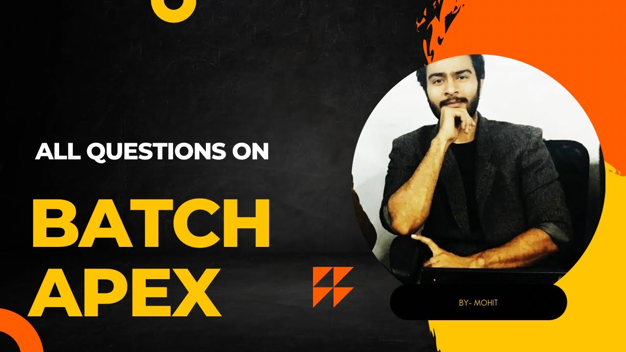 Salesforce Batch apex Interview questions || salesforce developer || batch apex notes