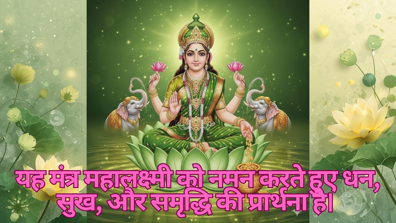 ॐ महालक्ष्म्यै नमो नमः | 4 Powerful Lakshmi Mantras for Abundance & Peace