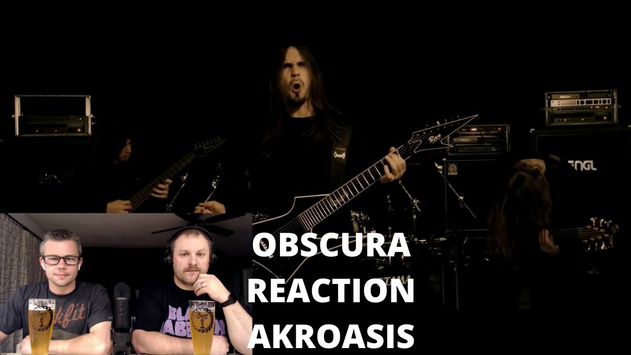 Obscura REACTION to Akroasis: 