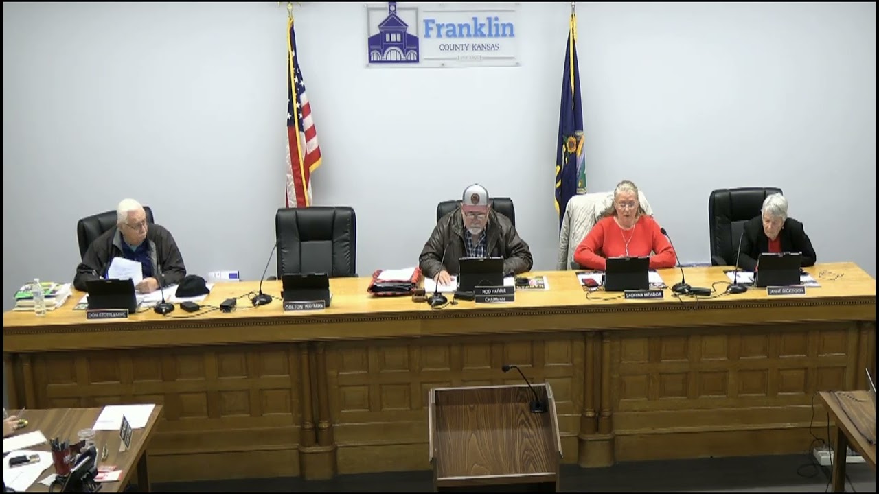 12 17 2025 Franklin County Board of County Commissioners Meeting