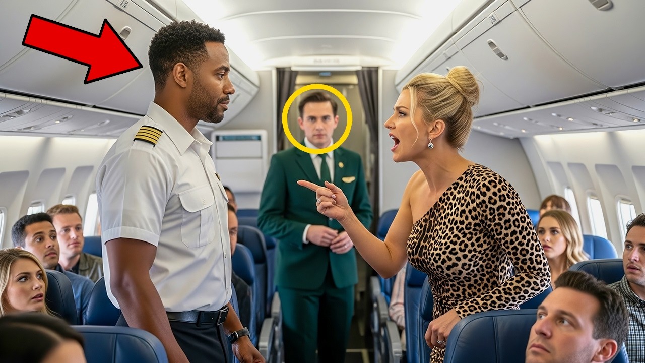 Passenger Says “This Airline Is Too Black” — Silence Falls When Black Co-Pilot Removes His Hat...