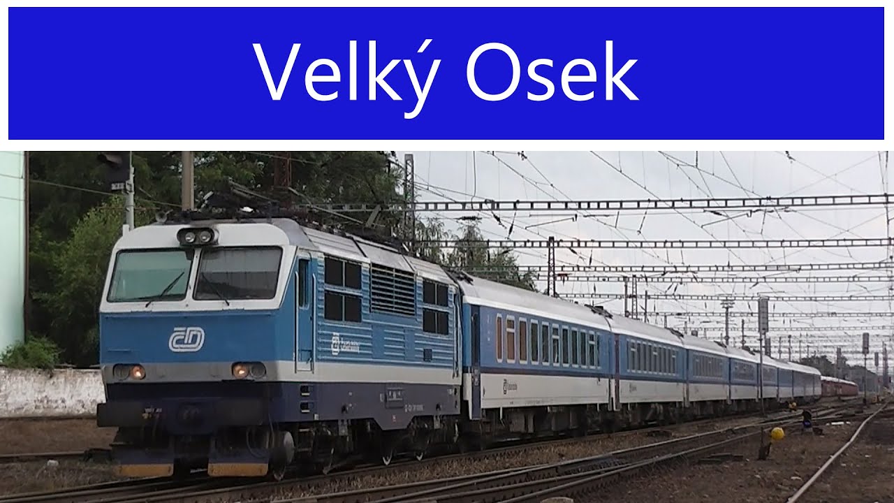 Vlaky Velký Osek - 21.6.2015 / Czech Trains Velký Osek