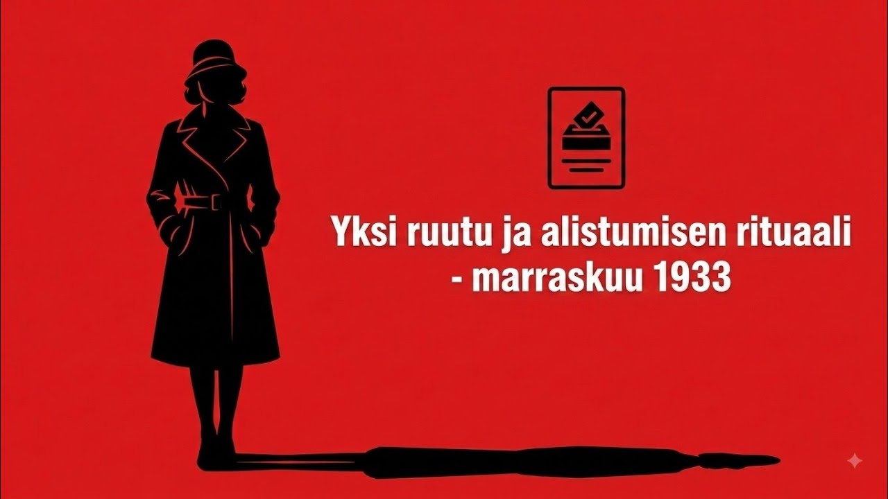 Yksi ruutu ja alistumisen rituaali : Marraskuu 1933