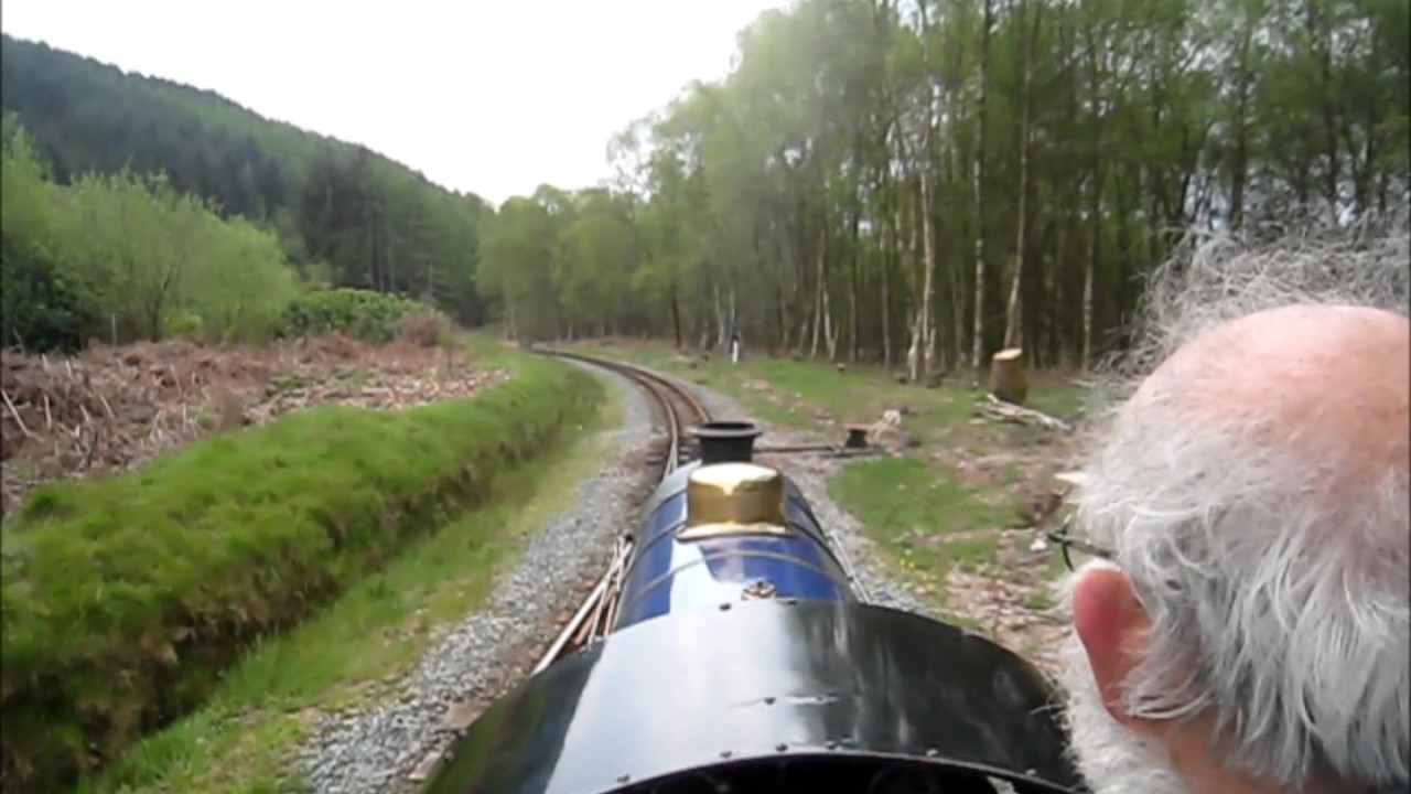 Ravenglass Railway Museum - 'Synolda' departs Miteside, May 2016
