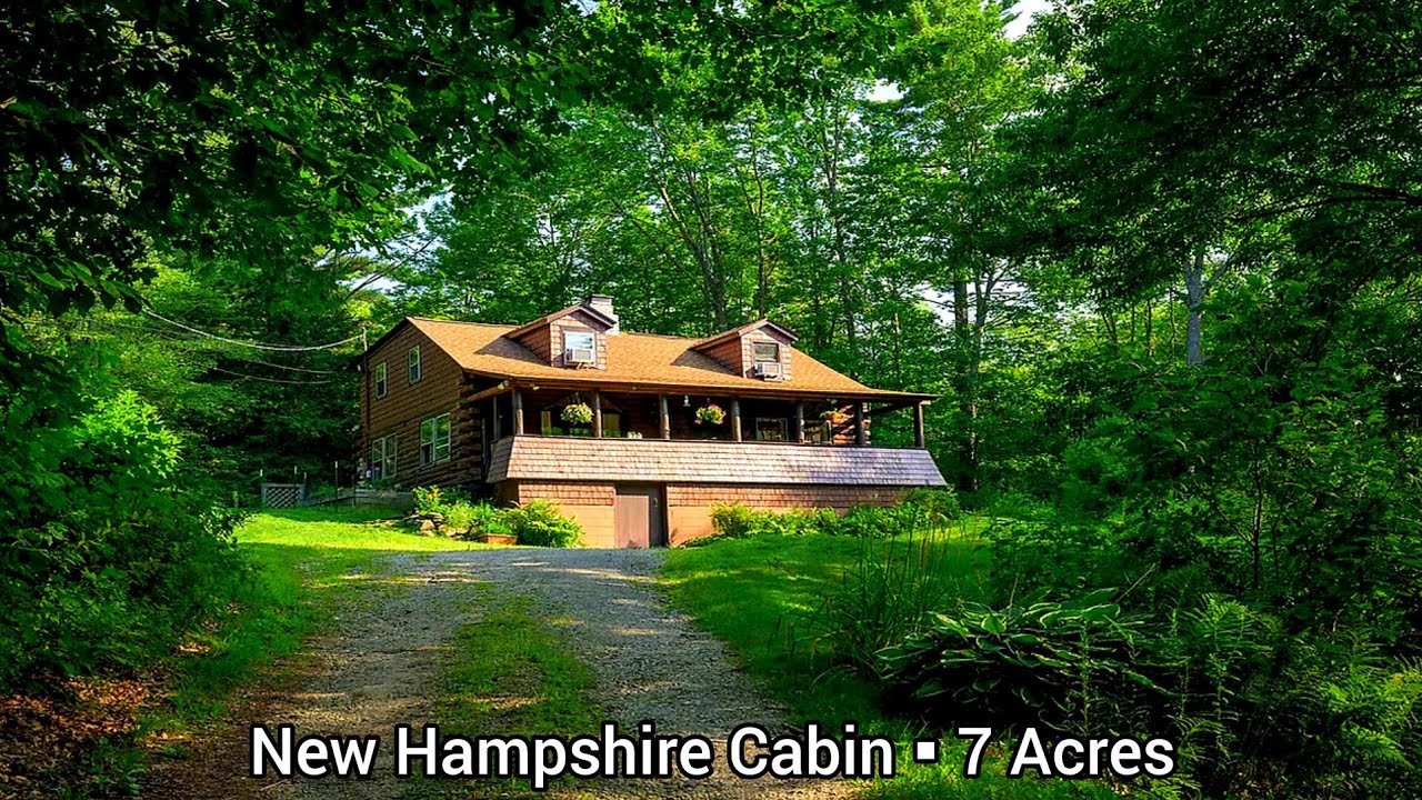 New Hampshire Cabins On 7 Acres | NH Real Estate | Summer COttages | Barn | Old Houses
