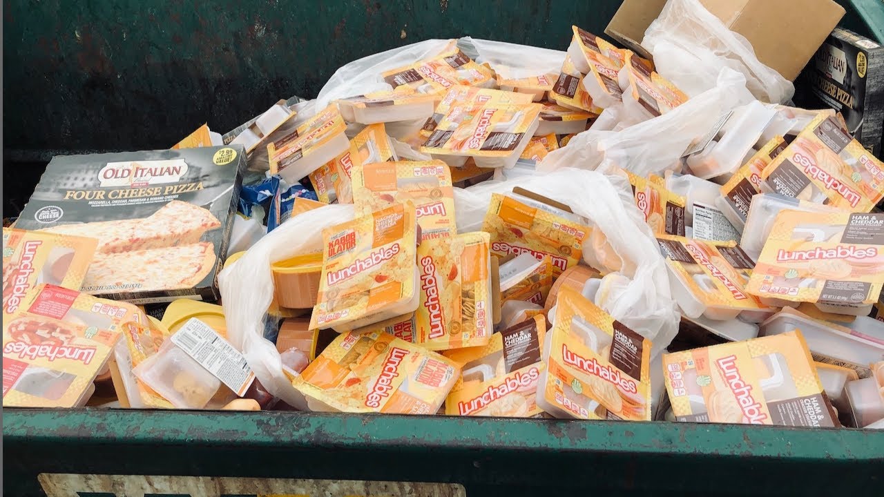 THIS WILL MAKE YOU MAD- BILLION DOLLAR STORES THROWING FOOD IN THE TRASH