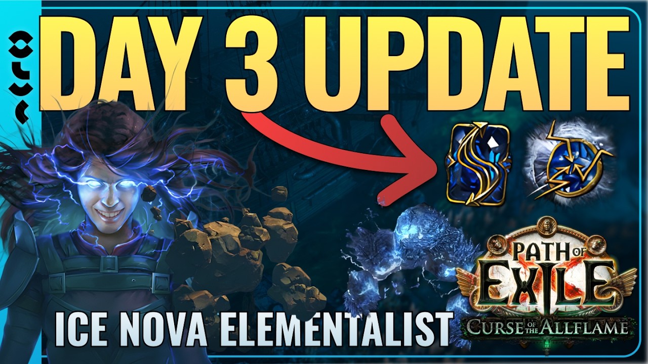 Сложно найти что-то веселее, чем Ice Nova Elementalist [PoE 3.29]