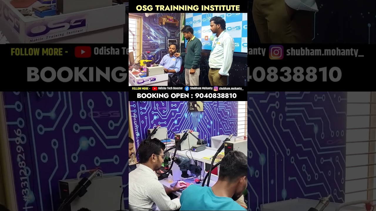 OSG Training Center, we believe in practical learning and 100% technical support 🤑