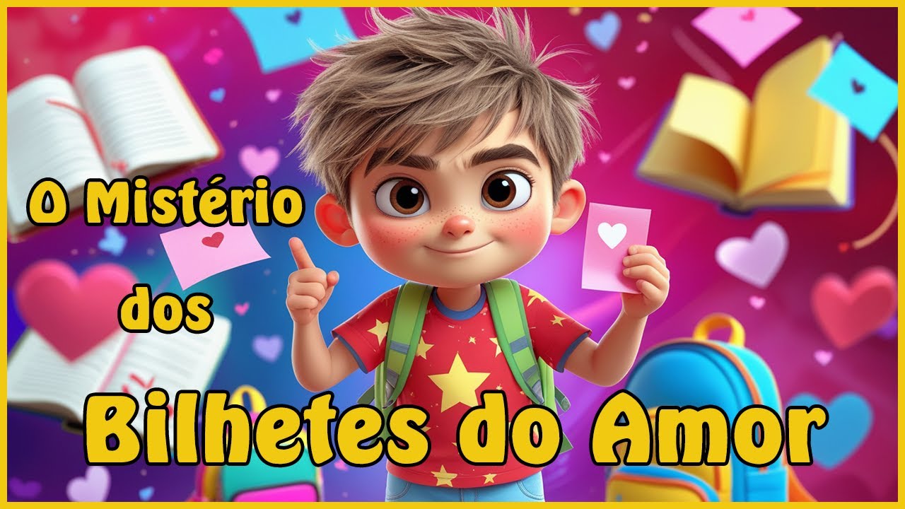 O Mistério dos Bilhetes do Amor | História Infantil