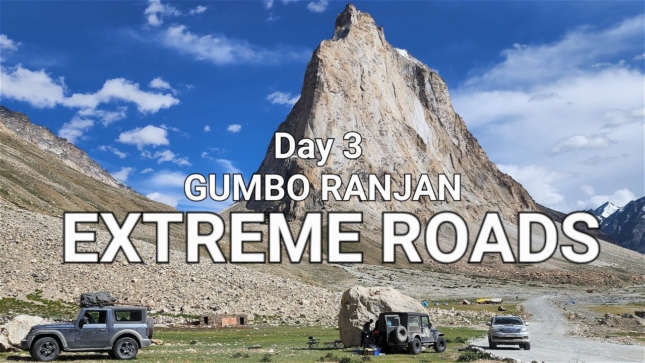 Leh I Zanskar I  Darcha to Padum I Gumbo Ranjan I Extreme Roads I Day 3 I Extreme Water Crossing