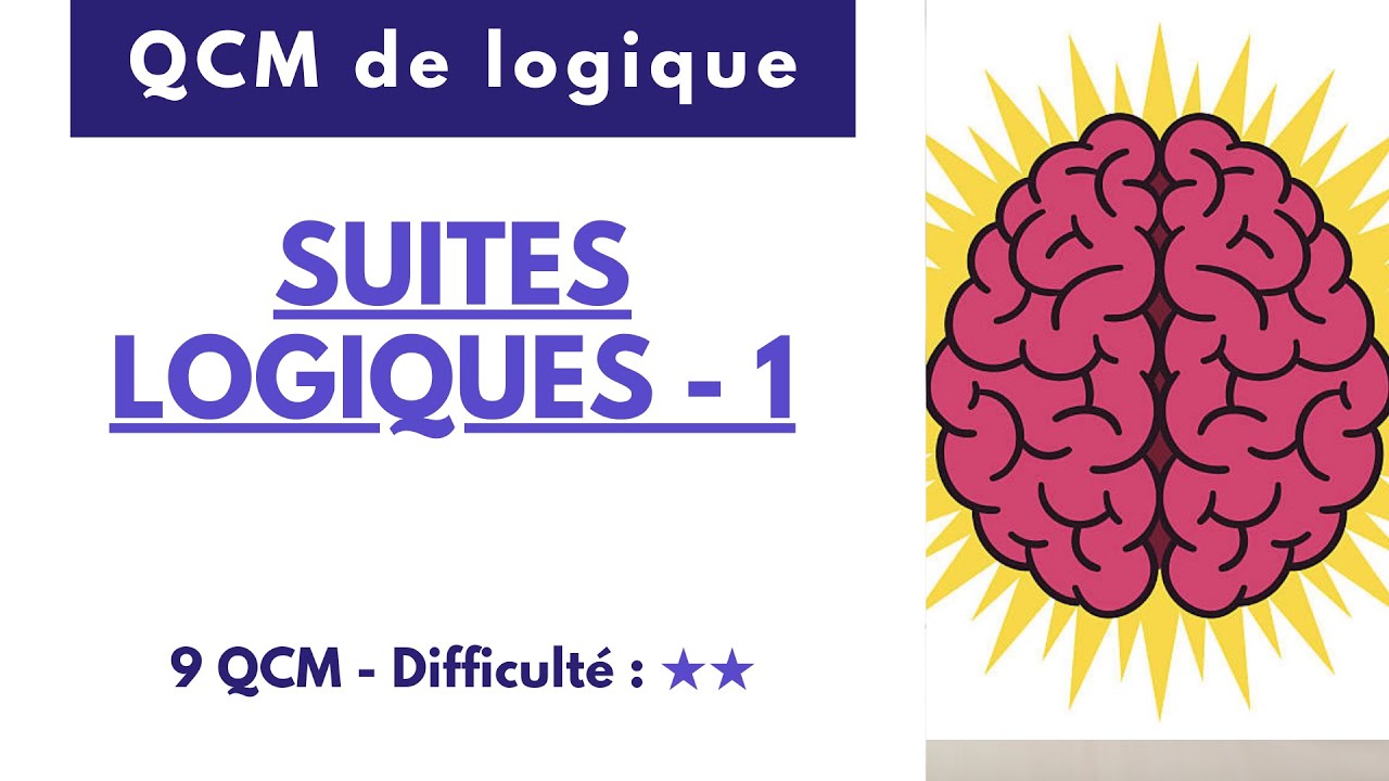 SUITES LOGIQUES - 1