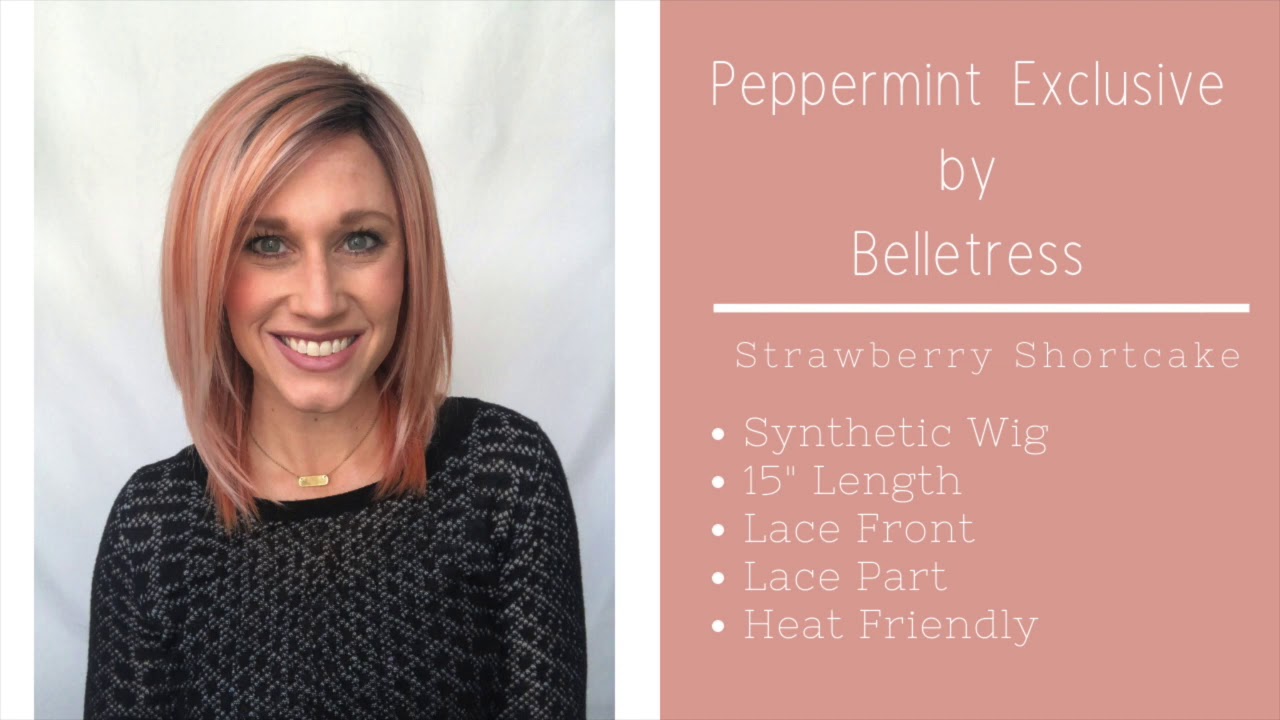 Wig Review: Peppermint Exclusive by Belle Tress in Strawberry Shortcake
