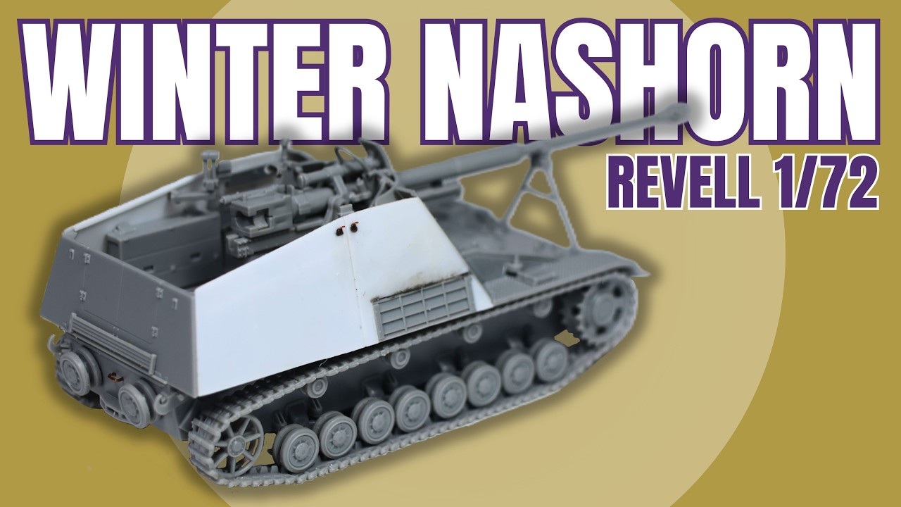Is This Nashorn Revell's Best Small-Scale Armour Kit? Complete Build and Review