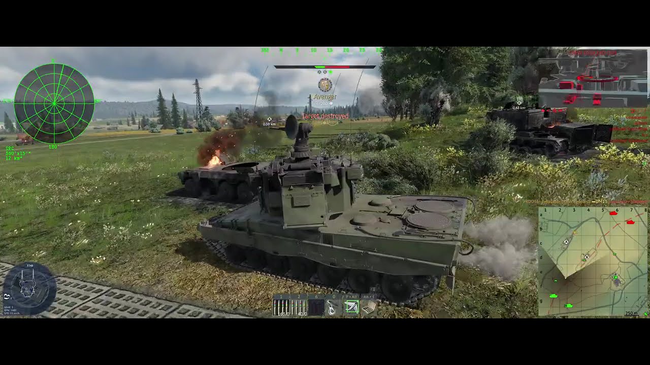 Good game with swedish ltpsv-leopard SPAA | Ultrawide 2K 60 FPS