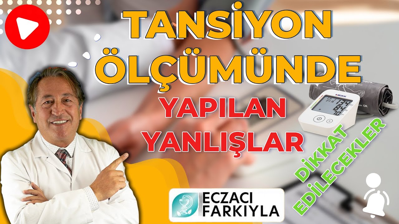Tansiyon Ölçümünde Yapılan Yanlışlar ve Dikkat Edilecekler