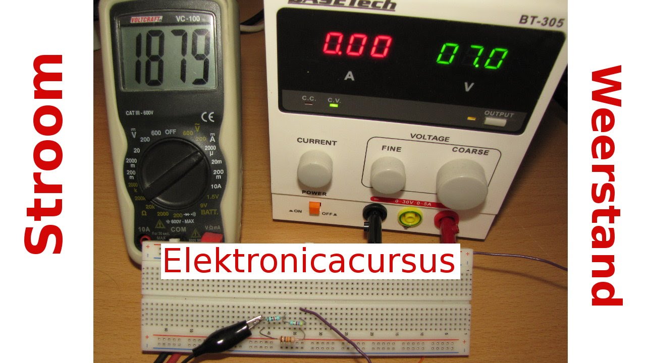 Elektronicacursus: Stroom en weerstand