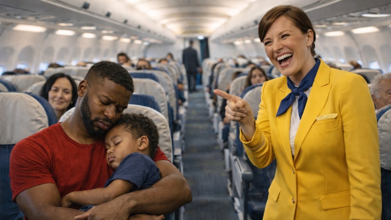 Airline Crew Mocks a Solo Black Single Dad — Then His Security Detail Takes Over the Terminal…
