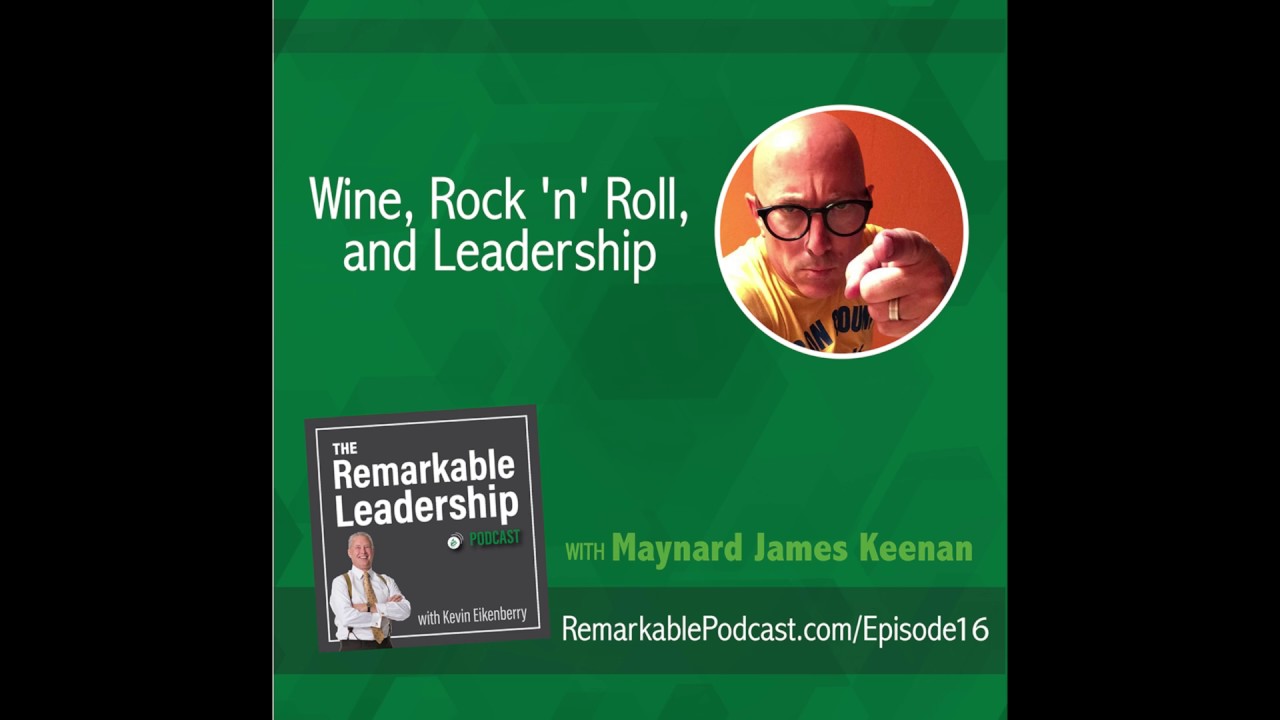 Maynard James Keenan Interview on Wine, Rock 'n' Roll, and Leadership