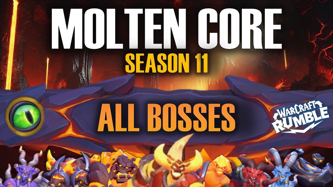 [RAID - Molten Core] - ALL BOSSES - OPEN QUEUE - SEASON 11 - Warcraft Rumble