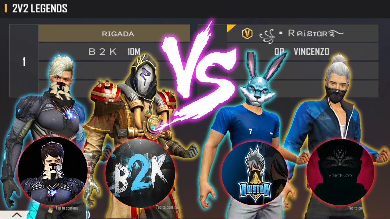 RAISTAR VINCENZO VS B2K RIGADA | 2V2 LEGENDS VS GODS - BEST 2V2 MATCH EVER