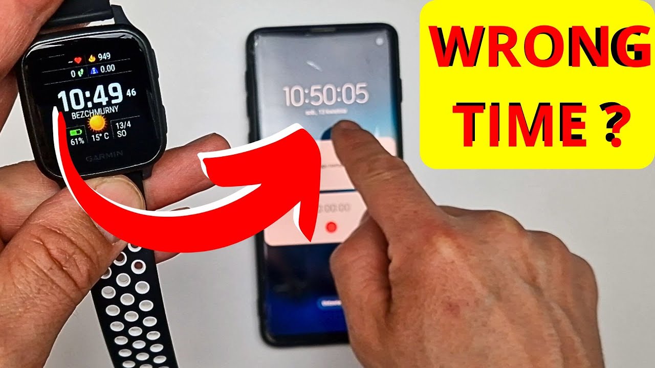 Jak Zmienić Godiznę Ręcznie W Smartwatchu Garmin Venu SQ? Jak Ustawić Czas W Zegarku? FT406